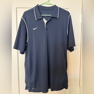 Navy Blue Nike polo